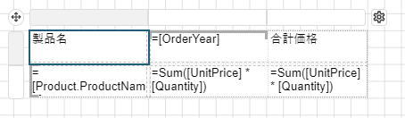 Binding data to Tablix data region