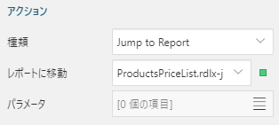チャートにドリルスルーリンクを追加する